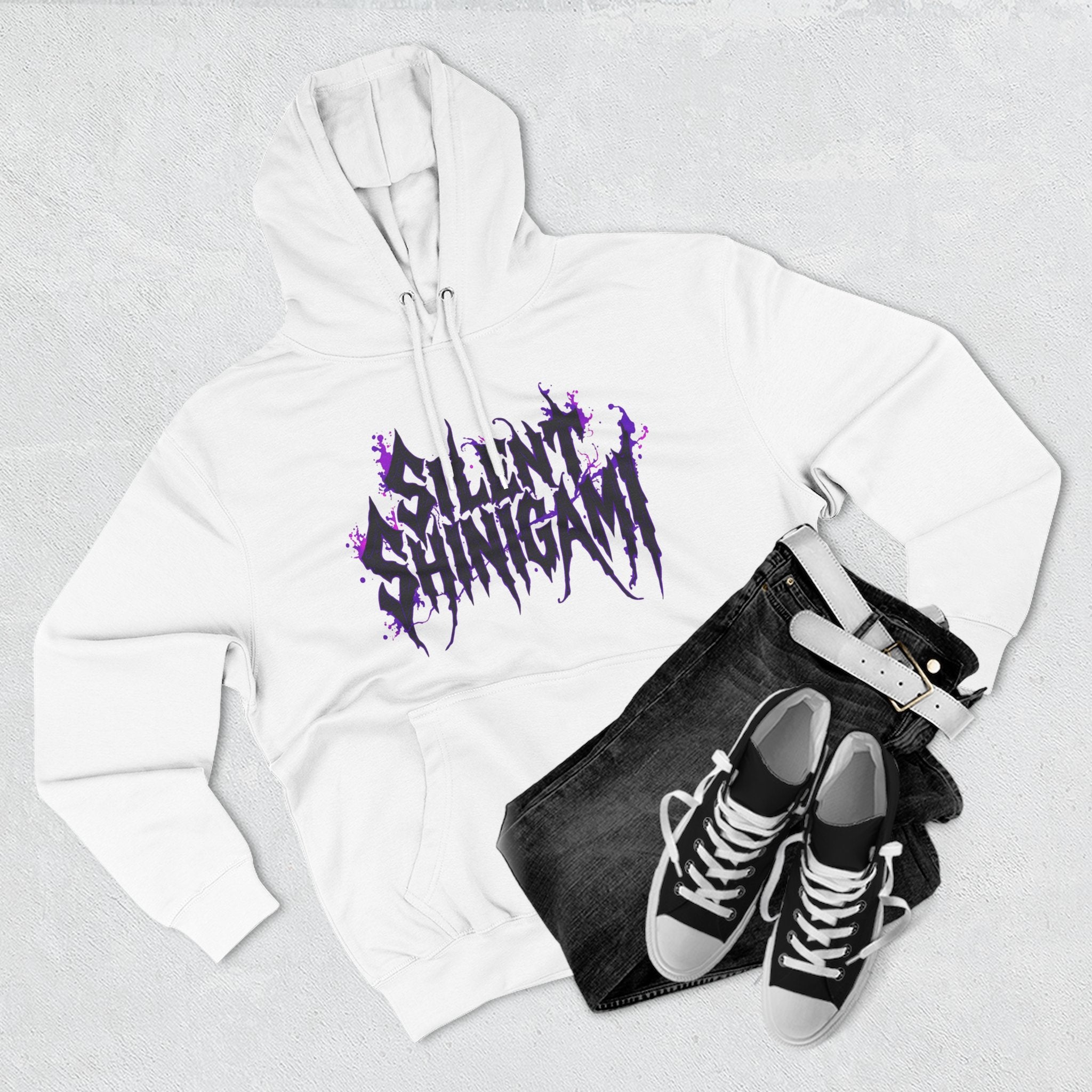 Silent Shinigami Hoodie — Shinigami Graphic Pullover