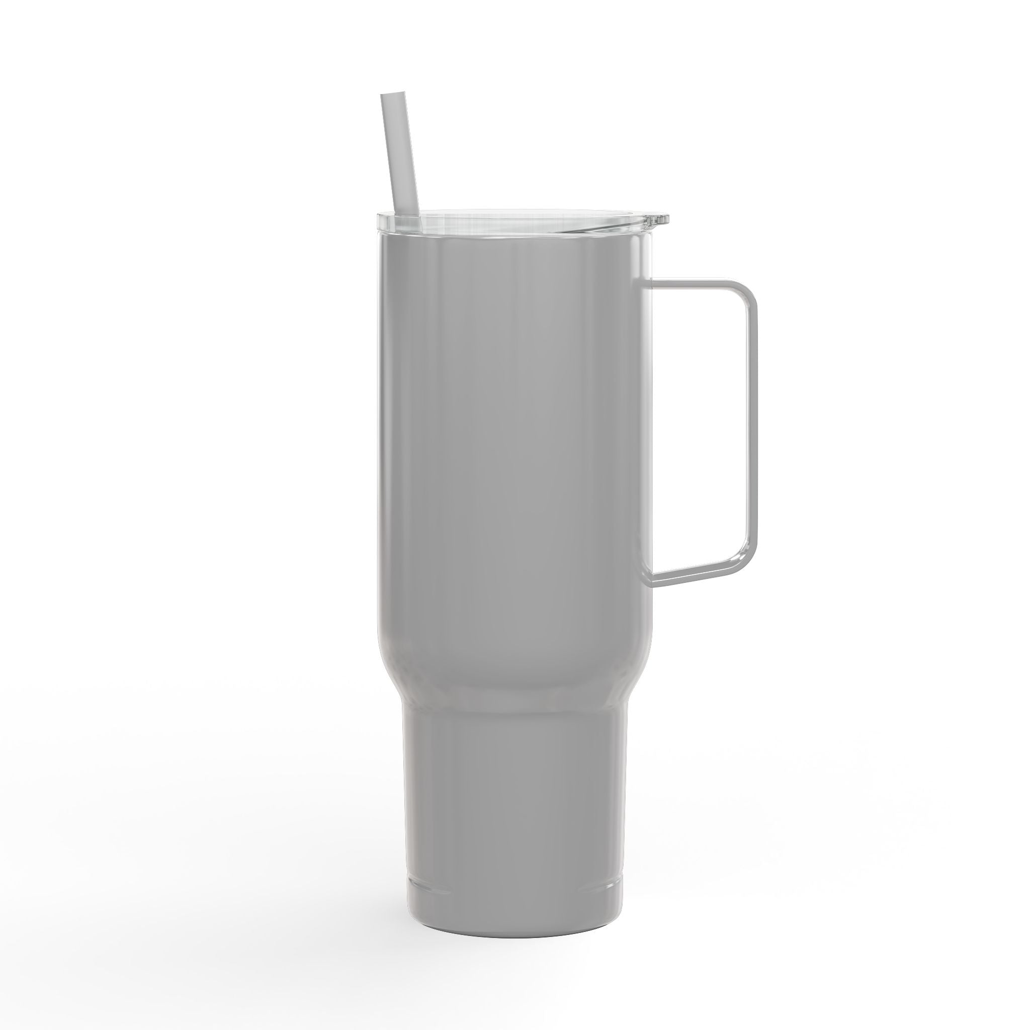 40oz Engraved Skull Reaper Tumbler with Lid — Insulated Travel Cup